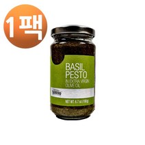 Compagnia Sanremo 이탈리아 DOP 바질 페스토 190g, 1팩