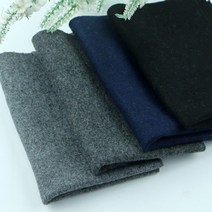 [동대문원단]비주얼 울직기원단 도톰도톰 의류 및 홈데코까지, 블랙