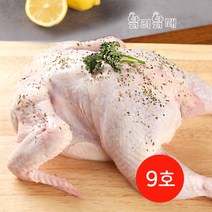 닭리닭매 신선냉장 통닭 9호 1마리 염지닭, 12각, 핫염지