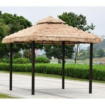 해외파고라 야외 바베큐장 전원주택 마당 썬테크, 초가파고라 3x3m
