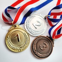 시상 메달 목걸이 상패 금은동 선물 우승 상장 순위 기념 대회 수상, A_금5cm