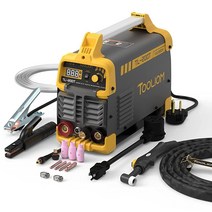 TOOLIOM 200A TIG 용접기 고주파 TIG 110V/220V 이중 전압 TIG/스틱/아크 2 in 1 IGBT 디지털 인버터 용접기 TIG 용접기