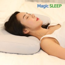 매직슬립 마이크로에어볼 마법베개 꿀잠베개 1개, 연그레이
