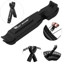 휴대용 자전거 튜브 주걱 경량 타이어 분리 레버 펑크 패치 수리키트 랜덤, 단품, 단품