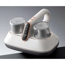 침구 청소기 무선 소파 진공 살균 물 먼지 흡입기 UV, 코코넛 밀크 화이트
