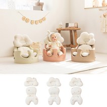 아기의자 전용 모데즈 클라우드 2종세트, 강아지
