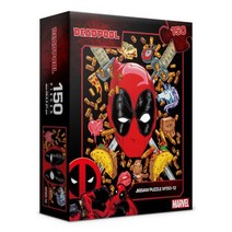 [MARVEL] 마블 데드풀 직소퍼즐150피스 M150-12, [MARVEL] 마블 데드풀 직소퍼즐(150피스 M1