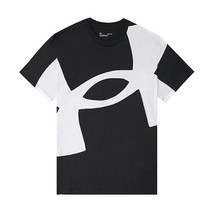 언더아머 언더아머 UA 그래픽 빅로고 반팔티 여자 1369951-001