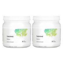 해외 Thorne Research 쏜리서치 Creatine 크레아틴 450g, 2개