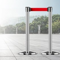 펜스 휀스 이동식 가림막 안전 접이식 차단봉 난간대 산업용 격리 벨트 대기열 가드, 07.흰색 2m