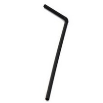 자바라 빨대 블랙 7mm x 21cm, 1개입, 2000개