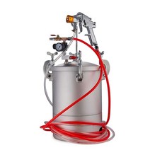 페인트 압송기 스프레이건 에어리스 도장기 코팅 뿜칠, 15L 하단 배출구 - 3.0 구경