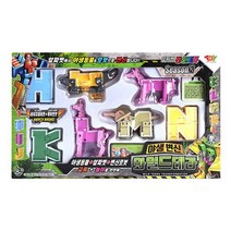 와일드테라 알파벳 변신 로봇 동물 영어 조립 장난감