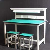작업테이블 철제 산업용 작업다이 검사대 고하중 포장대 검사 공장, A.80x60x75x115