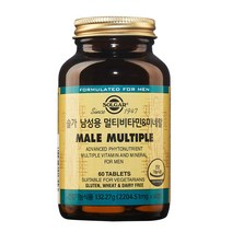 솔가 남성용 멀티비타민 & 미네랄, 1병, 2160mg