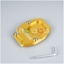 오토바이발판 보조 스탠드 거치대 풋오토바이 풋 사이드 스탠드 패드 혼다 플레이트 킥 확대기 지원 확장, 08 GLD-NC750X