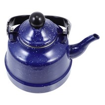 중식화구 중화렌지 Tea Kettle Pot Enamel Maker 커피 세라믹 스토브 Vintage Whistling No Safe 도자기 일, 02 Blue
