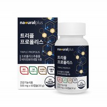 그린 레드 프로폴리스 츄어블 캡슐 비타민&미네랄 6종 항산화 영양제 식물성캡슐 민트향