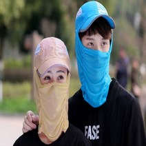 마스크 안면 멀티 스카프 라이딩 자전거 등산 썬캡 햇빛 자외선차단 썬바이저 모자, 카키