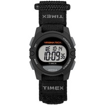 Timex Tribute Rivalry 33mm 쿼츠 시계 패브릭 스트랩 포함 오리건 주 비버 크로노그래프490103, Virginia Tech Hokies