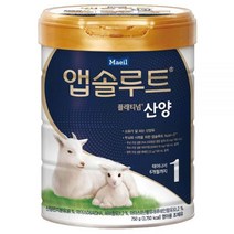 앱솔루트 플래티넘 산양분유 1단계, 750g × 3개, 750g
