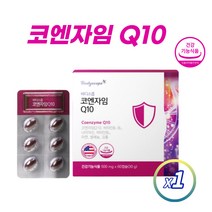 미국산 코엔자임 Q10 고쿠텐 coq10 8중복합 기능성 프리미엄 코엠자인큐10 코인자임큐텐 100mg 캡슐 영양제, 60캡슐, 1개