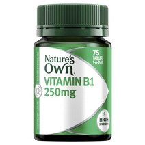 네이쳐스온 비타민 B1 250mg 75정 (2병) Natures Own Vitamin B1, 1개