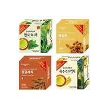 다하다 현미녹차 + 메밀차 + 둥굴레차 + 옥수수수염차 티백 세트, 5세트, 138g