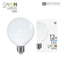 데이온 LED볼램프 숏타입 G95 LED12W[전구색], 전구색