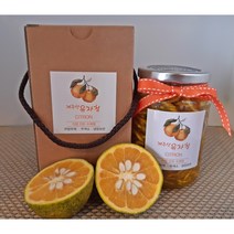 유자청 수제과일청 제주유자청 제주토종유자 유자차 뎅유자 댕유자 당유자, 500g