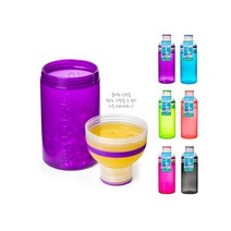 [시스테마] 스크류 탑 트리오 보틀 중 580ml, 핑크