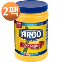 Argo 100% 퓨어 콘 스타치 16oz, 2팩