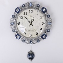 꾸미아트 클라드 엔틱 무소음 추 벽시계-주석, 주석