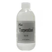 PGM*^몰홀아트)테레핀오일(270ml) 미술 그림 유화물감 보조제 미술용^^췤pgm, a^^옵션없슴
