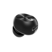 미니 무선 싱글 이어폰 단일 이어폰 Bluetooth 5.0 무선 헤드셋 노이즈 마이크와의 소음 취소, 검은색, FQQ220401005