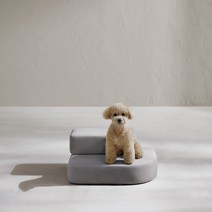 펫 스텝 모스토 섬세한 코팅 기능성 패브릭 강아지 계단 반려동물 다리보호, 시엘