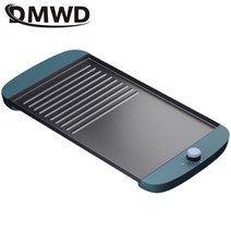 냄새잡는그릴 연기잡는그릴 안방전기 냄새안나는 생선 연기없는 그릴 DMWD 가정용 전기 그릴 베이킹 팬 바, 한개옵션0