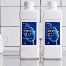 올인원 식기세척기 가루 세제 린스 100회분 식세기 청소 전용세제 소다산 클리너 가정용, 식기세척기 전용 세제 1kg 2개