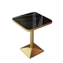 붙박이쇼파 노래방쇼파 벽쇼파 소파카페 서양 레스토랑 테이블 디저트 음료 좌석 테이블과 의자, 블랙 모조 암판금 바닥사각 테이블, 공식 표준