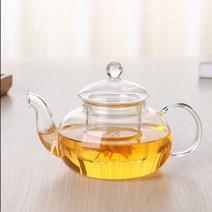우림차 유리 티포트 400ml내열 유리주전자