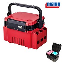 메이호 VS 7055 태클 수납 박스 레드블랙