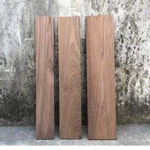 우드슬랩상판 목재 우드 합판 블랙 월넛 나무 블랭크 블록 1 개 과일 피자 커팅 보드 키보드 블랭크목공 카펫, 40x5x2cm