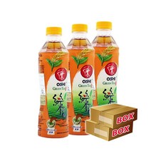오이시 그린티 5종 Box 레몬 유자 현미 레몬차 녹차, 380ml, 03.오이시 그린티 현미 380mlX24