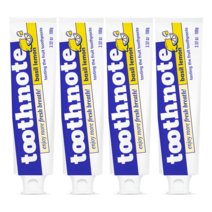 투스노트 수분 테라피 치약 100g, 투스노트 수분치약 바질레몬향 4개