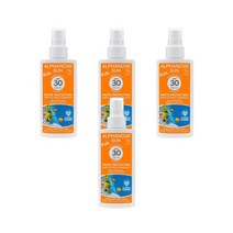 키즈 썬 크림 125g Alphanova Kids Creme Solaire 프랑스 아기제품, 4팩