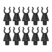 닛산 캐시카이 듀알리스 J10 나바라 D40 패스파인더 R51 보닛 후드 지지 프로드 클립 홀더 블랙 리테이너, 01 Black