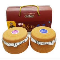 고창 황토가마에 직접 구운 황토소금500g 명절선물세트(항아리포함) 복분자소금 녹차소금 천일염, 선물세트2P(구운소금+복분자), 1개, 500g