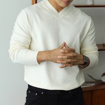 레그데이 머슬핏 워셔블 앙고라 브이넥 니트 긴팔 5color