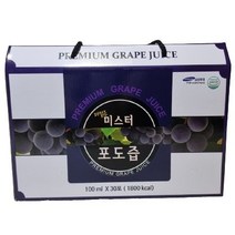 상큼한 포도주스 캠벨포도 100% 포도즙, 100ml 30개 1박스