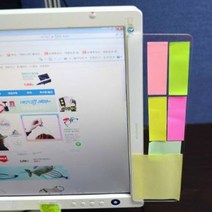 모니터 메모판 포스트잇보드 사무실필수템 메모하는습관 유리칠판 꼼꼼 허니컴 직장인, 상단